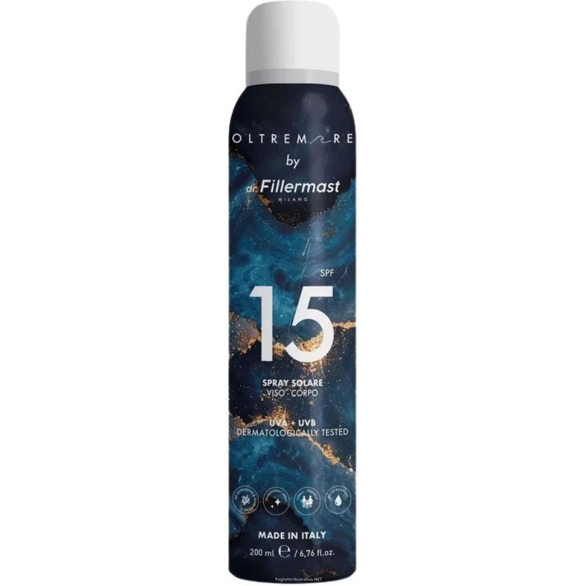 Compra Online dr. fillermast oltremare - spray solare viso e corpo spf15 200 ml e Trova il miglior prezzo