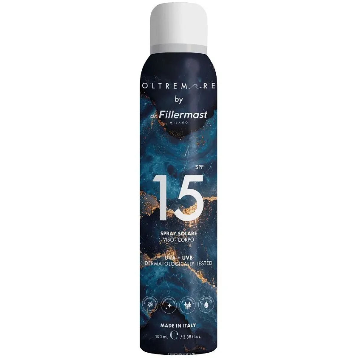 Compra Online dr. fillermast spray 15+ protezione solare viso-corpo 100ml e Trova il miglior prezzo