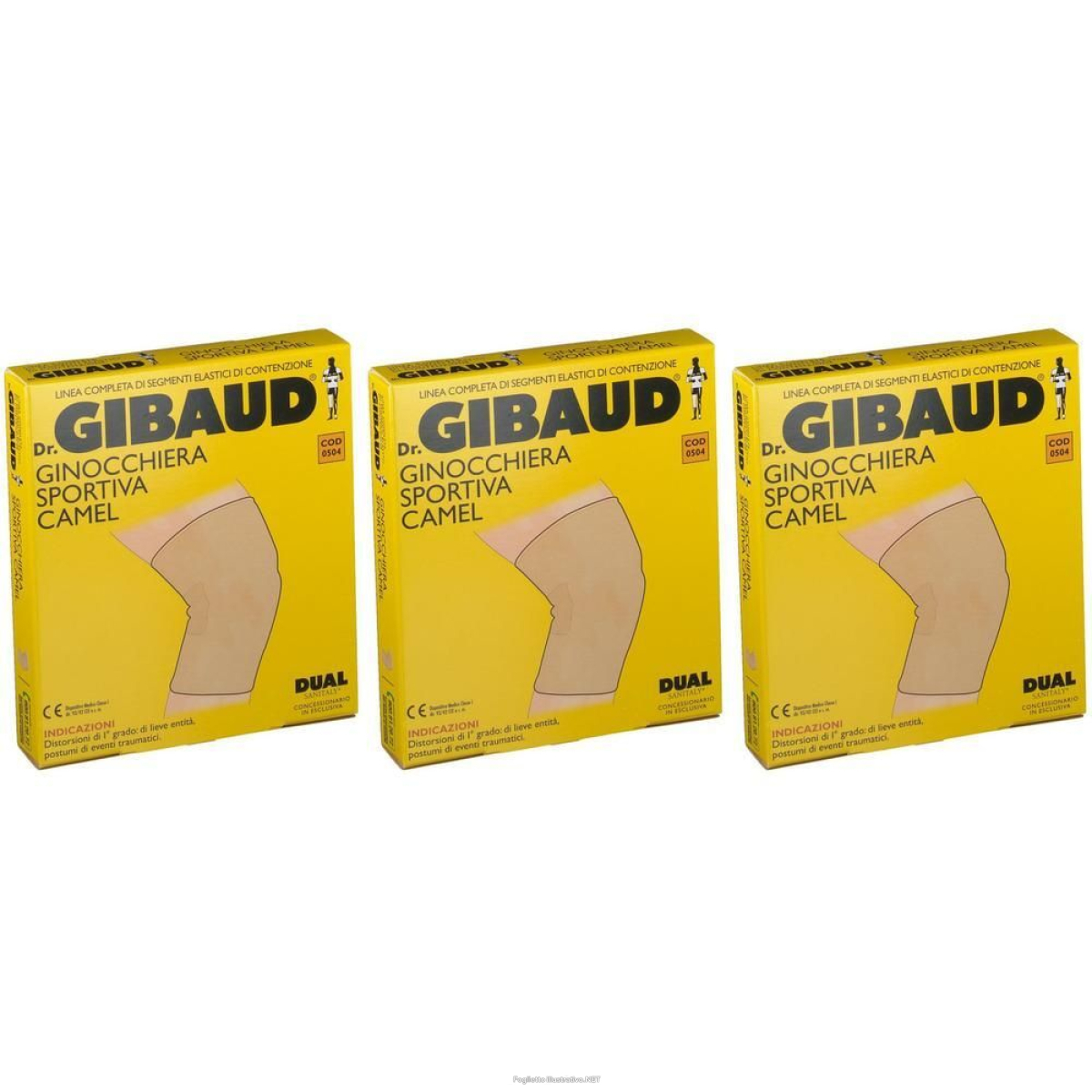 Compra Online dr. gibaud® ginocchiera sportiva camel taglia 3 3x1 pz bendaggio/i e Trova il miglior prezzo