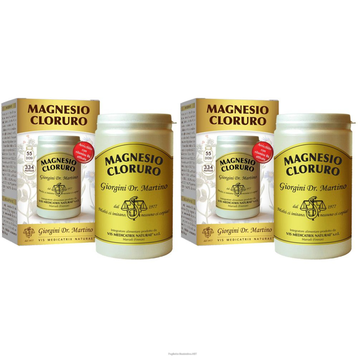 Compra Online dr.giorgini magnesio cloruro set da 2 2x200 g pastiglie e Trova il miglior prezzo