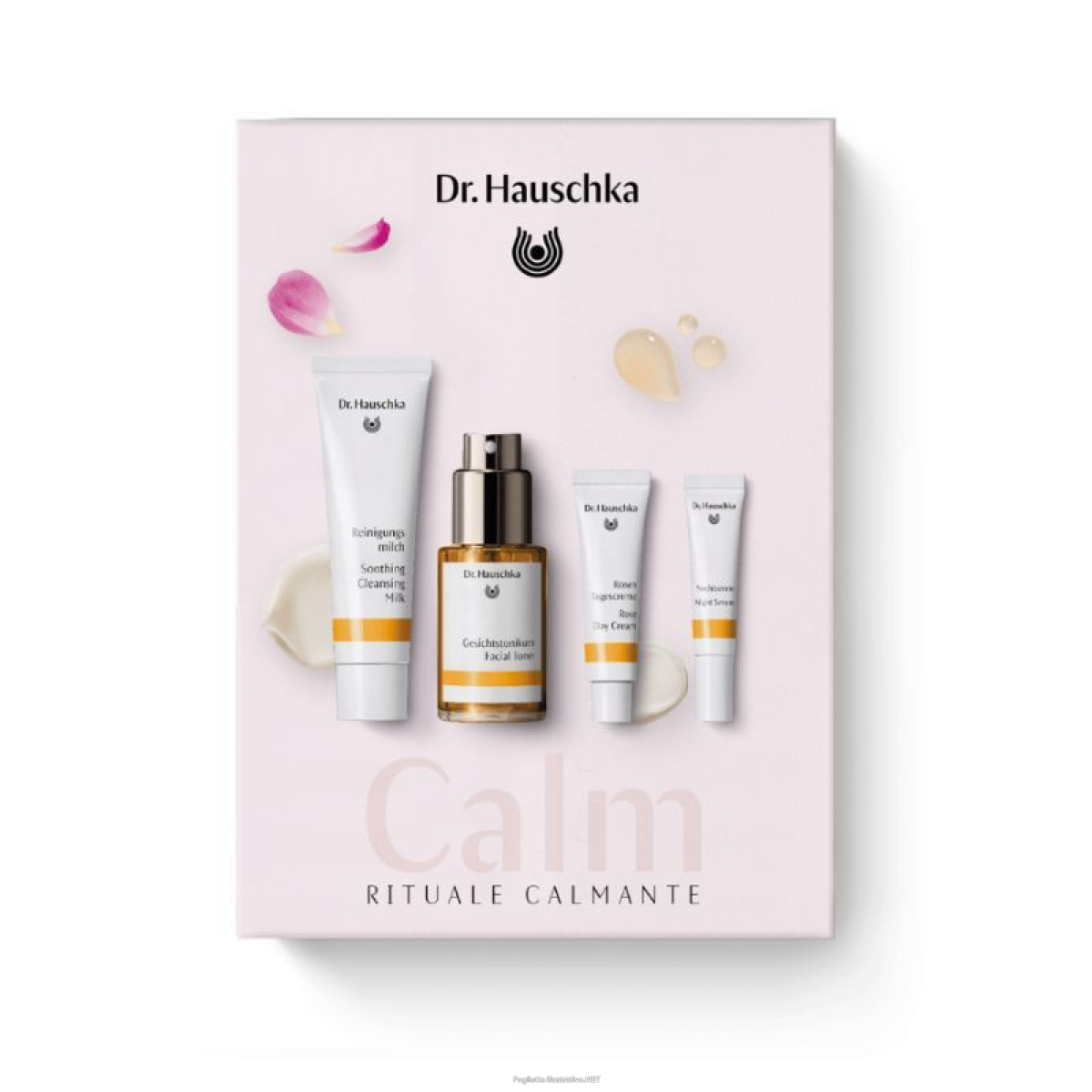 Compra Online dr. hauschka - calm rituale calmante - discovery kit per pelle secca, sensibile e soggetta a rossori e Trova il miglior prezzo