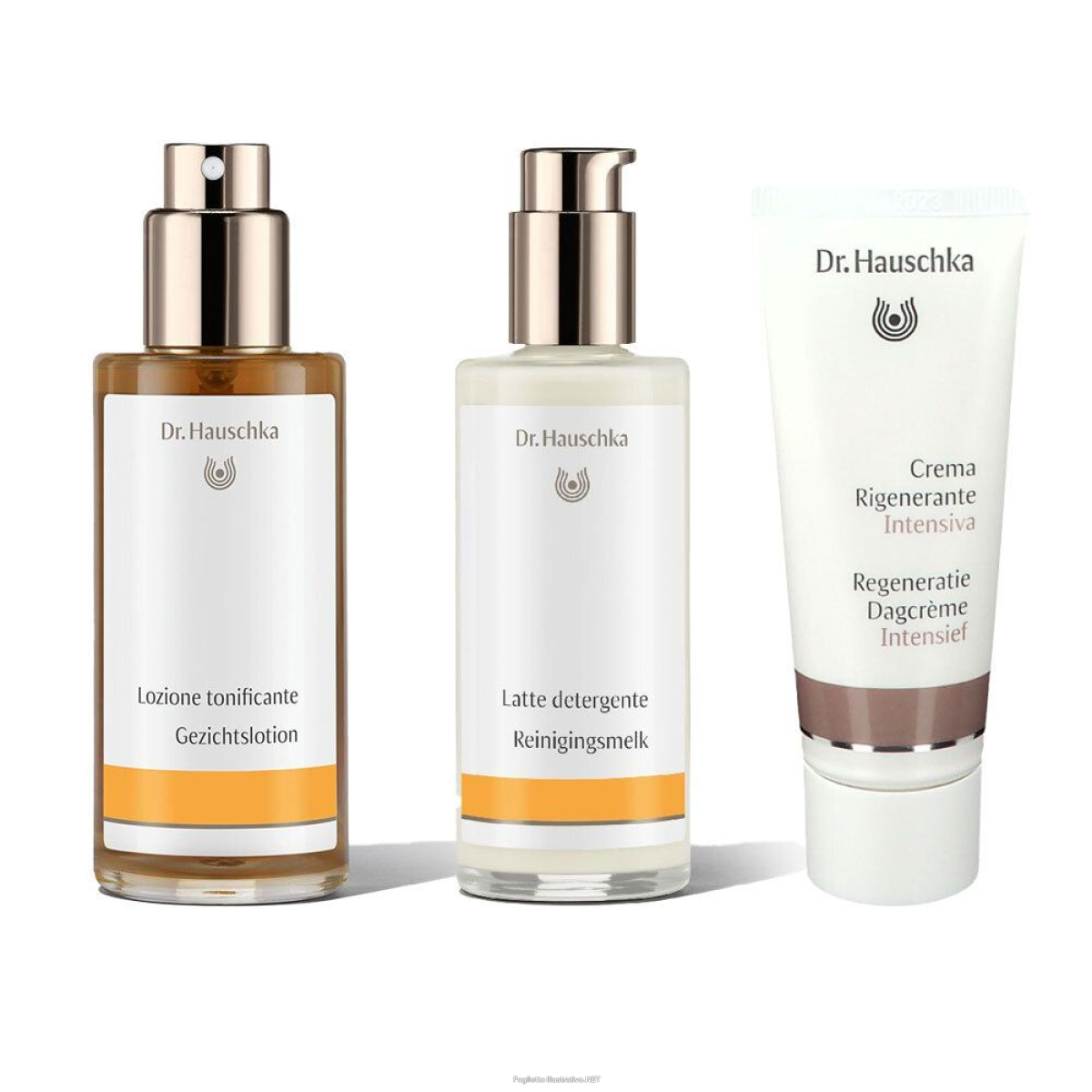 Compra Online dr. hauschka latte detergente + lozione tonificante crema rigenerant e Trova il miglior prezzo