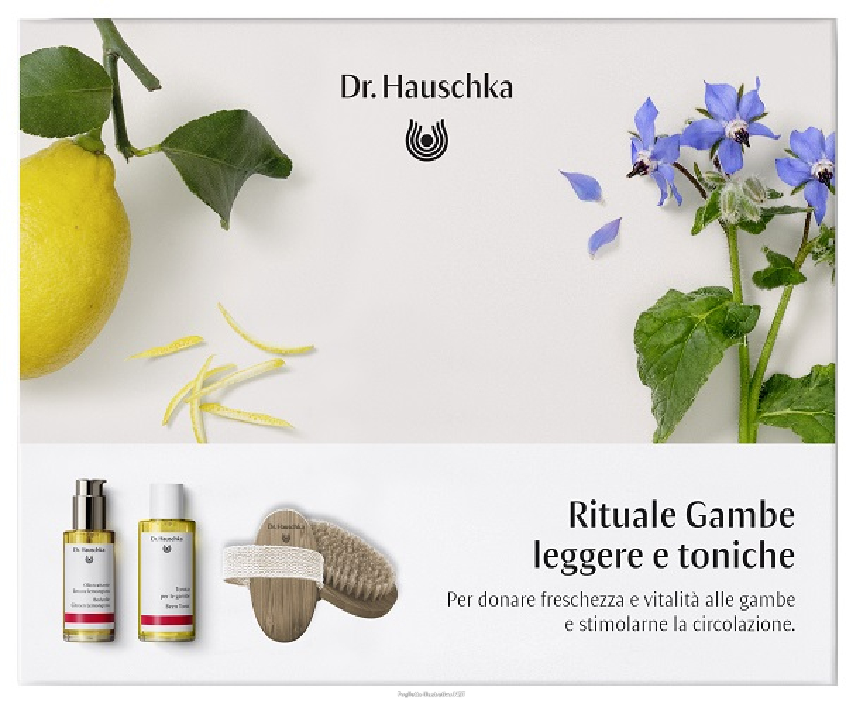 Compra Online dr hauschka rituale gambe leggere 1 tonico gambe 100 ml + 1 olio trattante limone lemongrass 75 ml e Trova il miglior prezzo