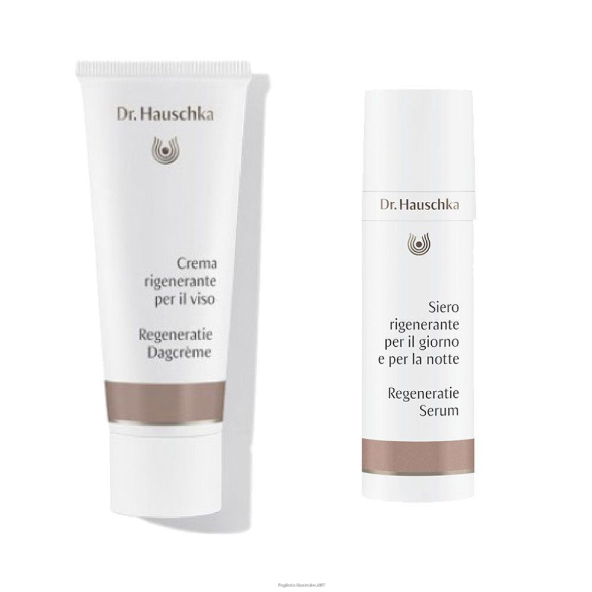 Compra Online dr. hauschka set crema rigenerante per il viso + siero e Trova il miglior prezzo