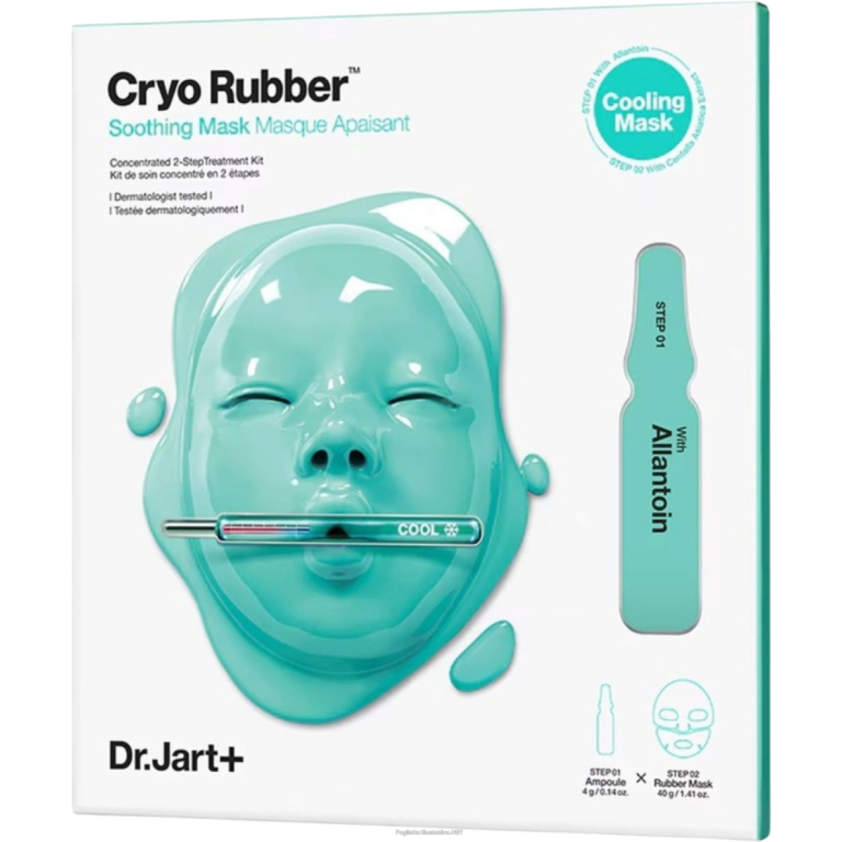 Compra Online dr.jart+ cryo rubber™ with soothing allantoin mask – maschera lenitiva 44g e Trova il miglior prezzo