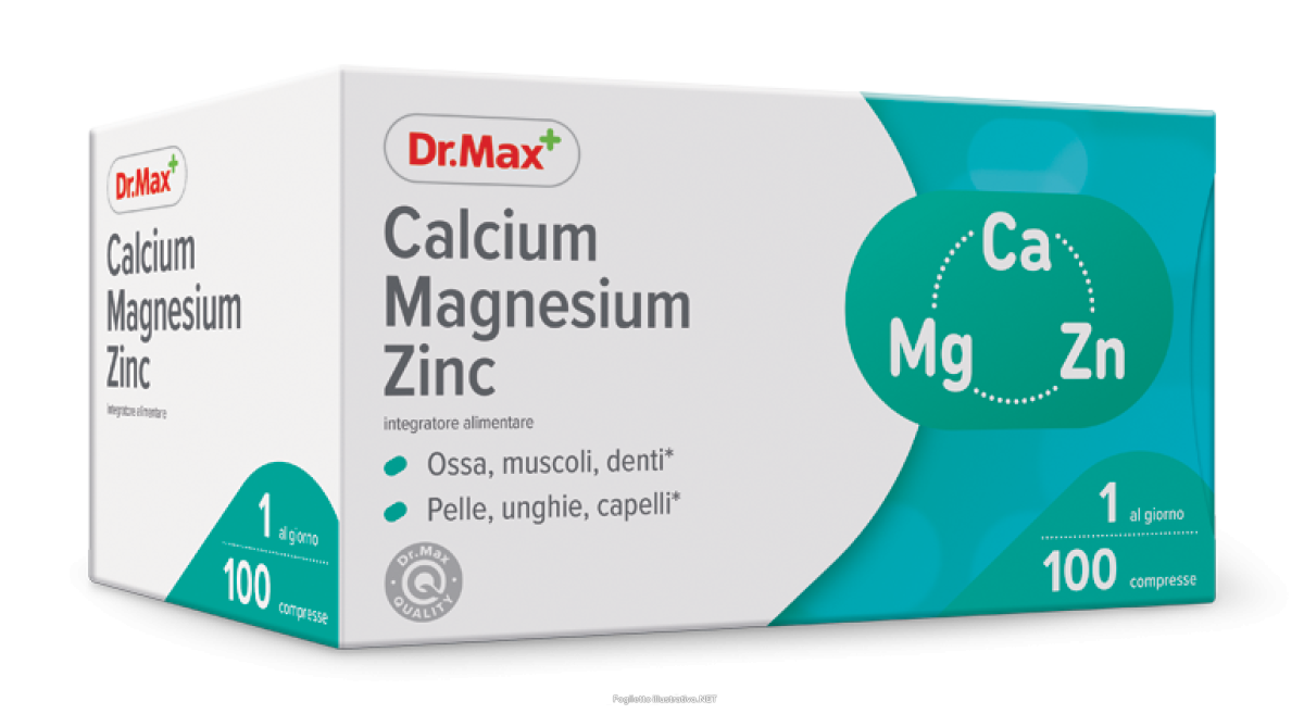 Compra Online dr. max calcium magnesium zinc 100 compresse e Trova il miglior prezzo