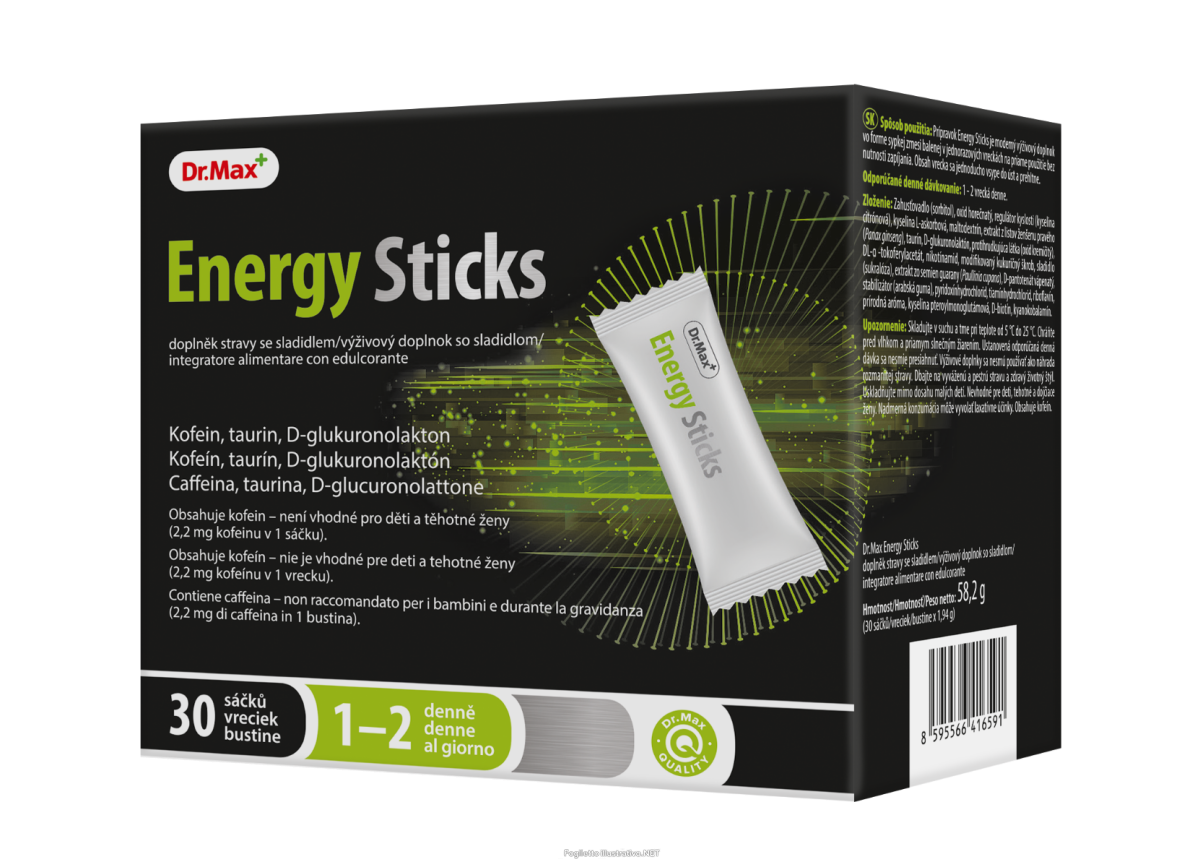 Compra Online dr.max energy sticks 30 pezzi e Trova il miglior prezzo