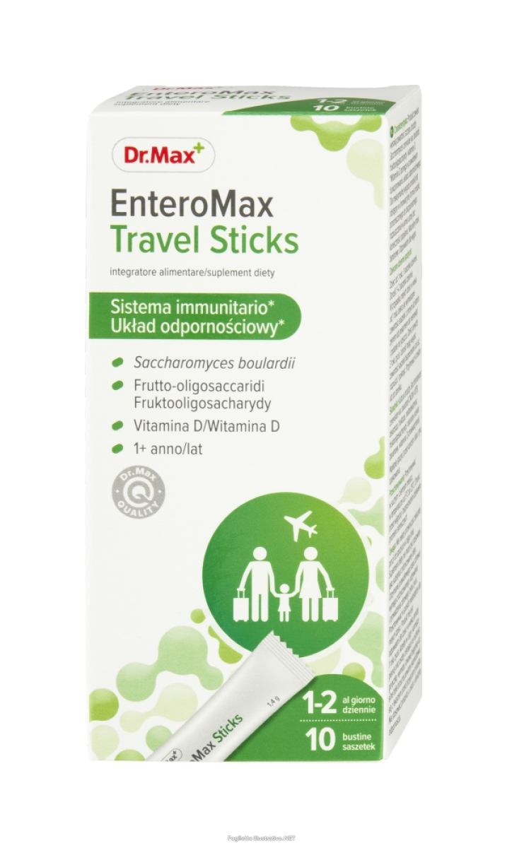 Compra Online dr. max enteromax sticks 10pz e Trova il miglior prezzo