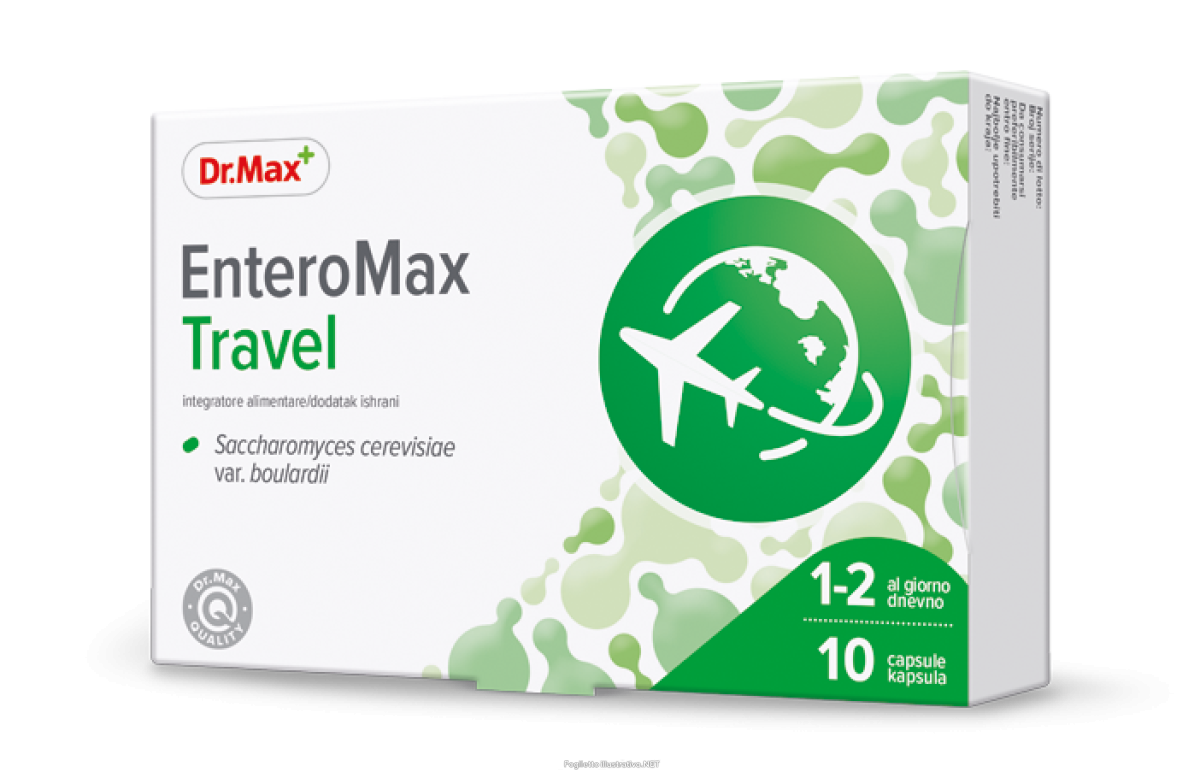 Compra Online dr. max enteromax travel 10 capsule e Trova il miglior prezzo