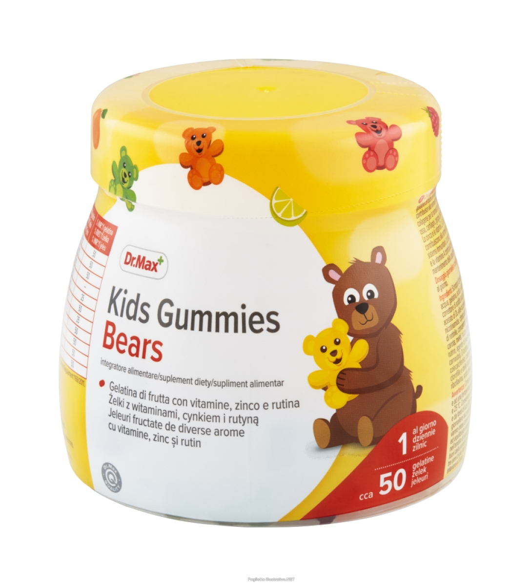 Compra Online dr.max kids gummies bears 50 pezzi e Trova il miglior prezzo