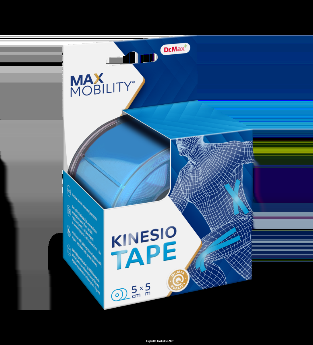 Compra Online dr. max kinesio blue tape 1 pz e Trova il miglior prezzo