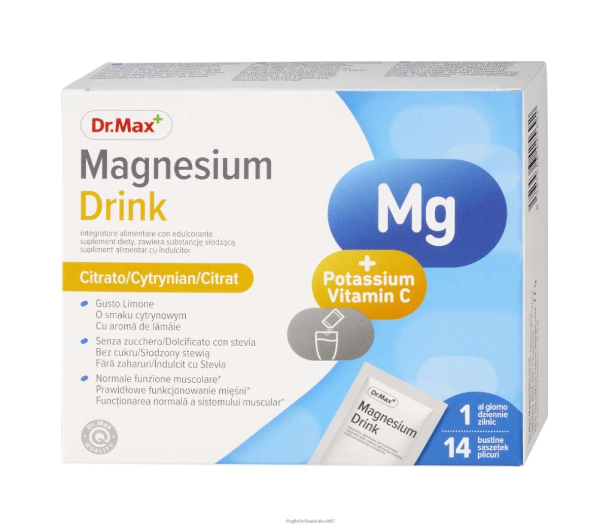 Compra Online dr. max magnesio+potassio+vitamina c 14 bustine e Trova il miglior prezzo