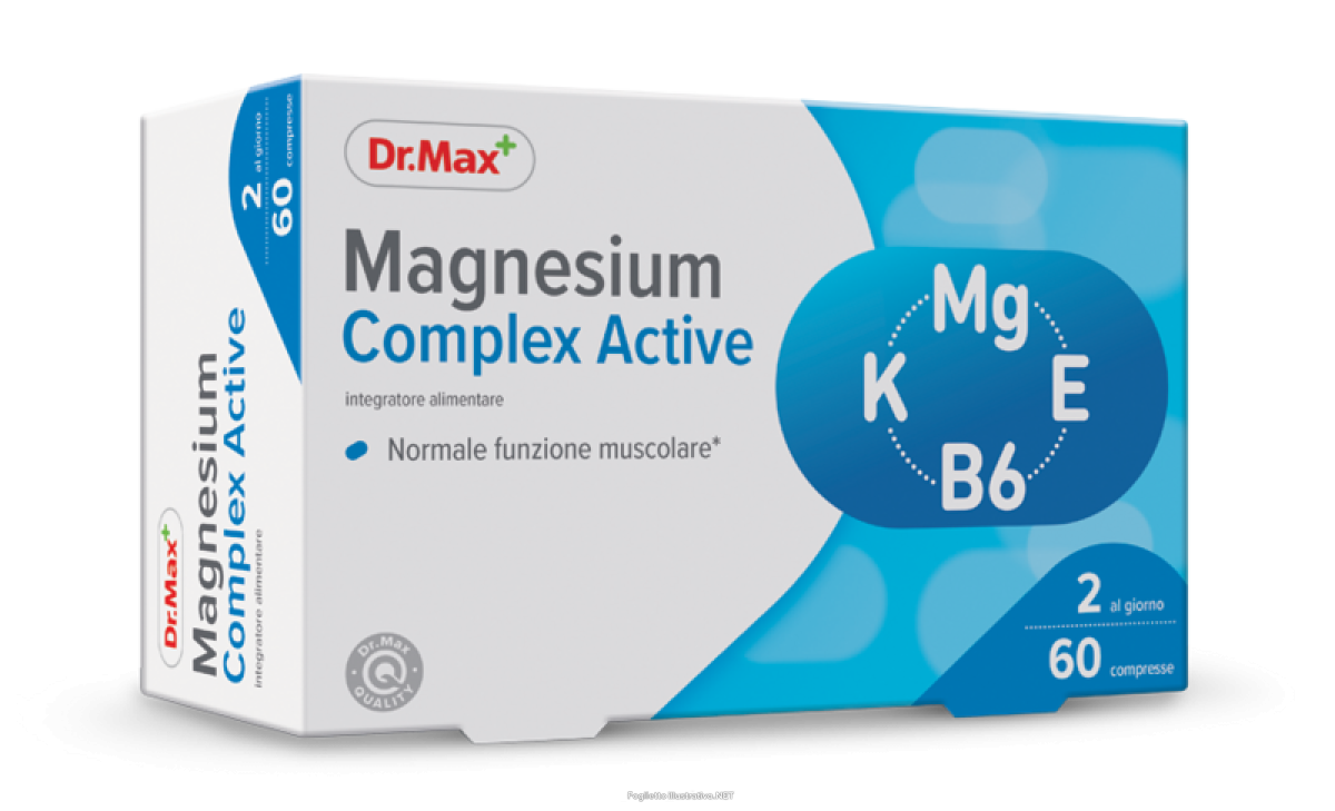 Compra Online dr. max magnesium complex active 60 compresse e Trova il miglior prezzo