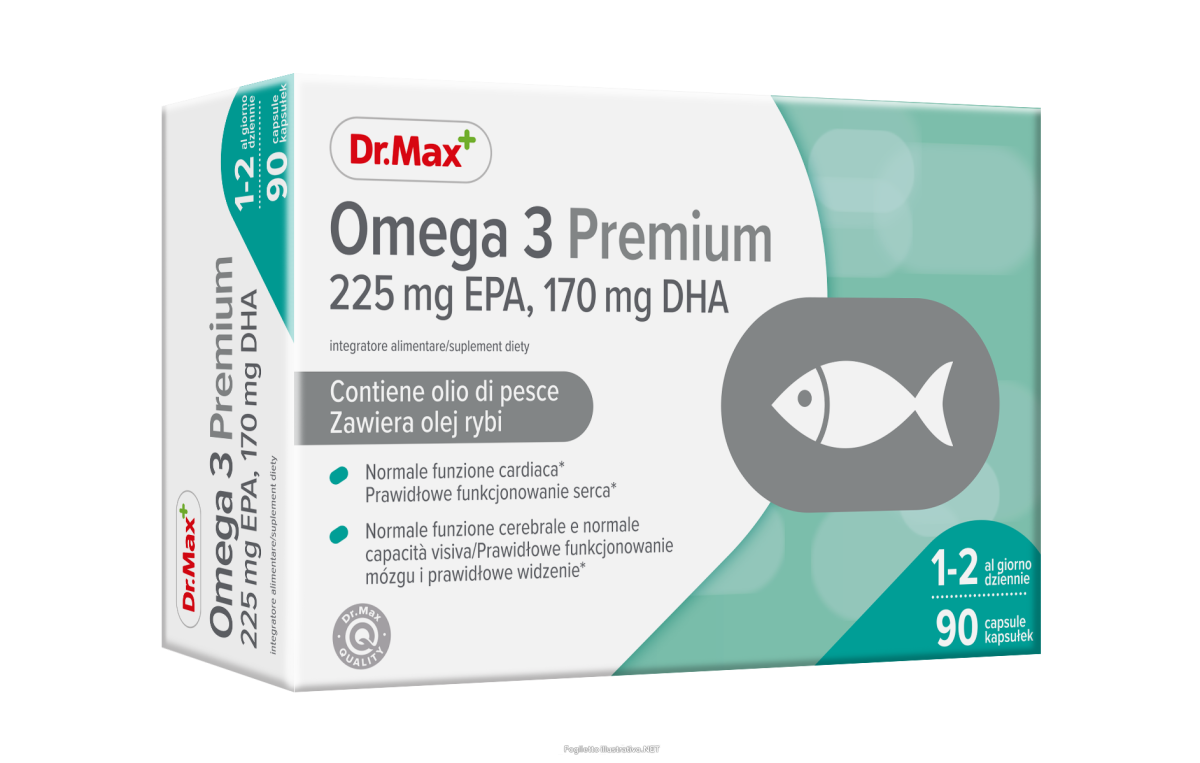 Compra Online dr.max omega 3 premium 90 capsule e Trova il miglior prezzo