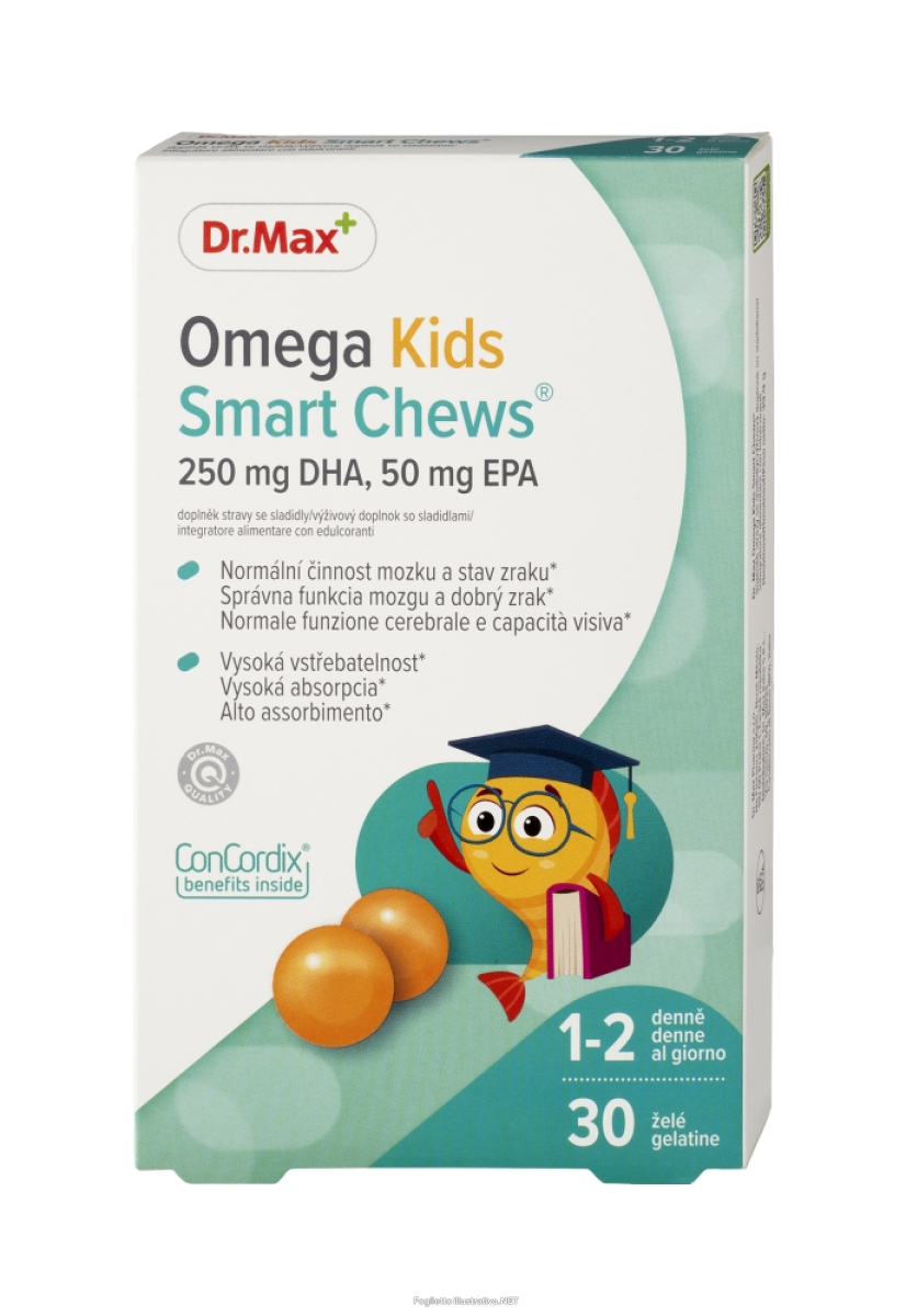 Compra Online dr. max omega kids chews 30 gelatine e Trova il miglior prezzo