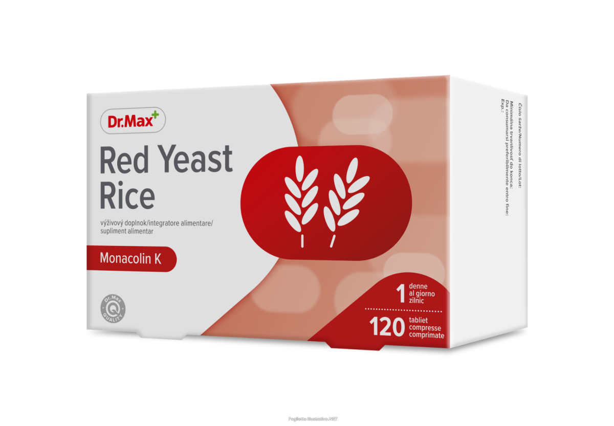 Compra Online dr. max red yeast rice monakolin 120 compresse e Trova il miglior prezzo