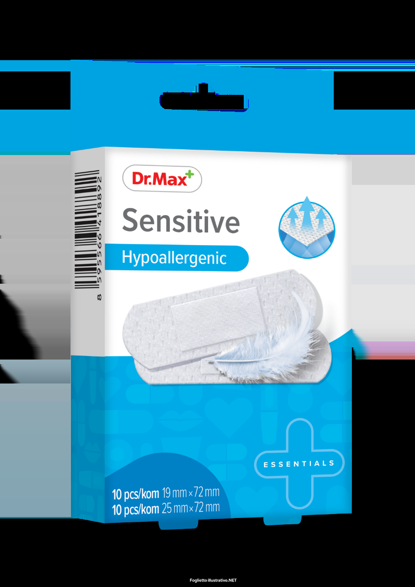 Compra Online dr.max sensitive hypoallergenic 19 x 72 mm, 25 x 72 mm 20 pezzi e Trova il miglior prezzo