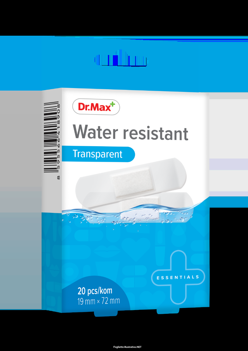 Compra Online dr.max water resistant transparent 19 x 72 mm 20 pezzi e Trova il miglior prezzo