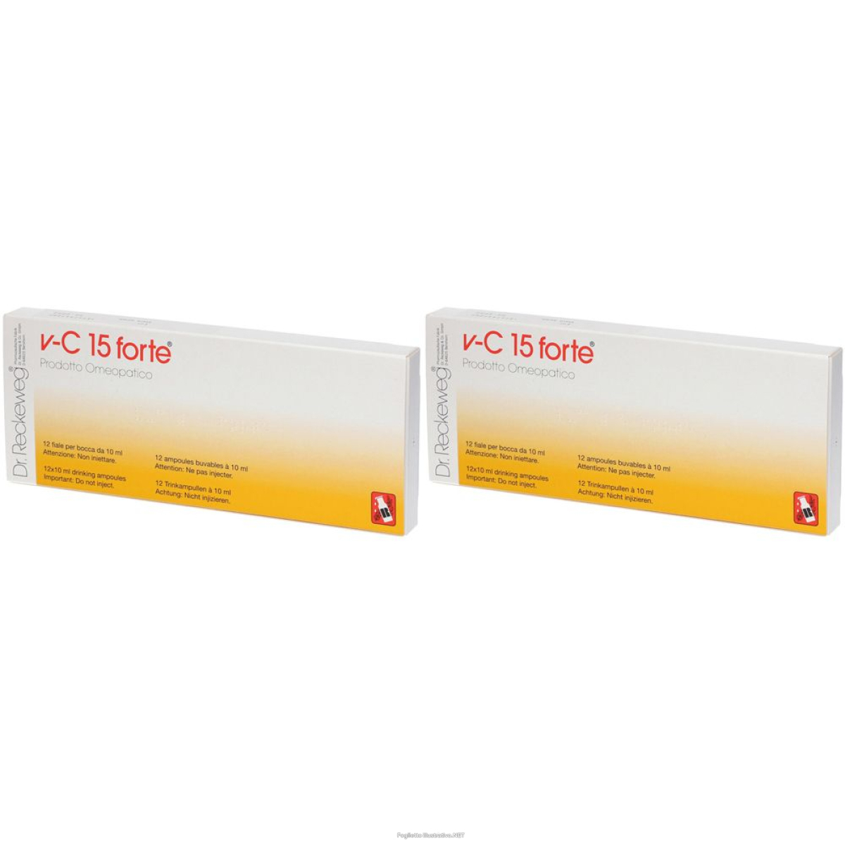 Compra Online dr. reckeweg® vc 15 forte® set da 2 2x12 pz flaconcini bevibili e Trova il miglior prezzo