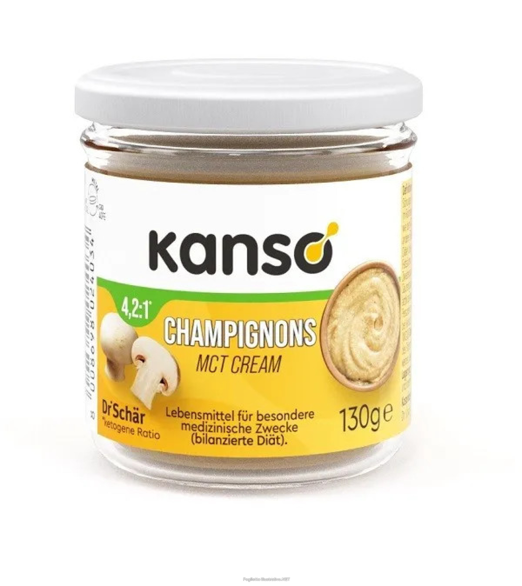 Compra Online dr. schar kanso crema funghi champignons mct, 130g e Trova il miglior prezzo