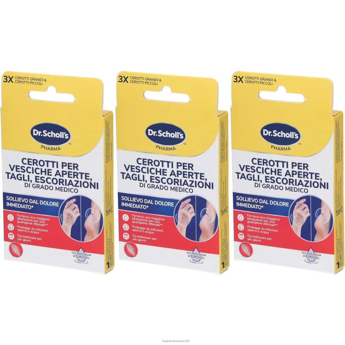 Compra Online dr. scholl's cerotti per vesciche tagli ed escoriazioni 6 st e Trova il miglior prezzo
