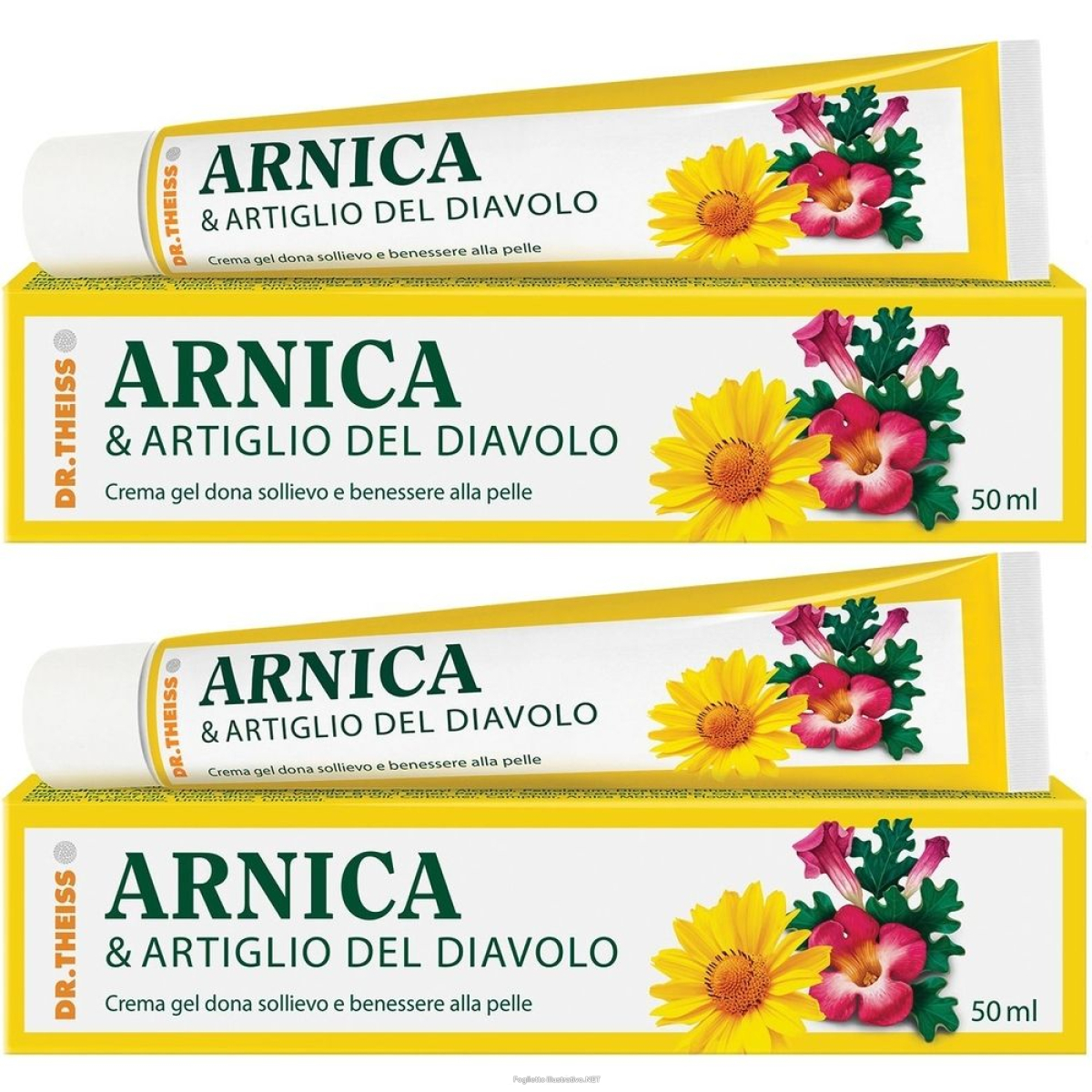 Compra Online dr theiss arnica&artiglio del diavolo crema gel set da 2 2x50 ml e Trova il miglior prezzo