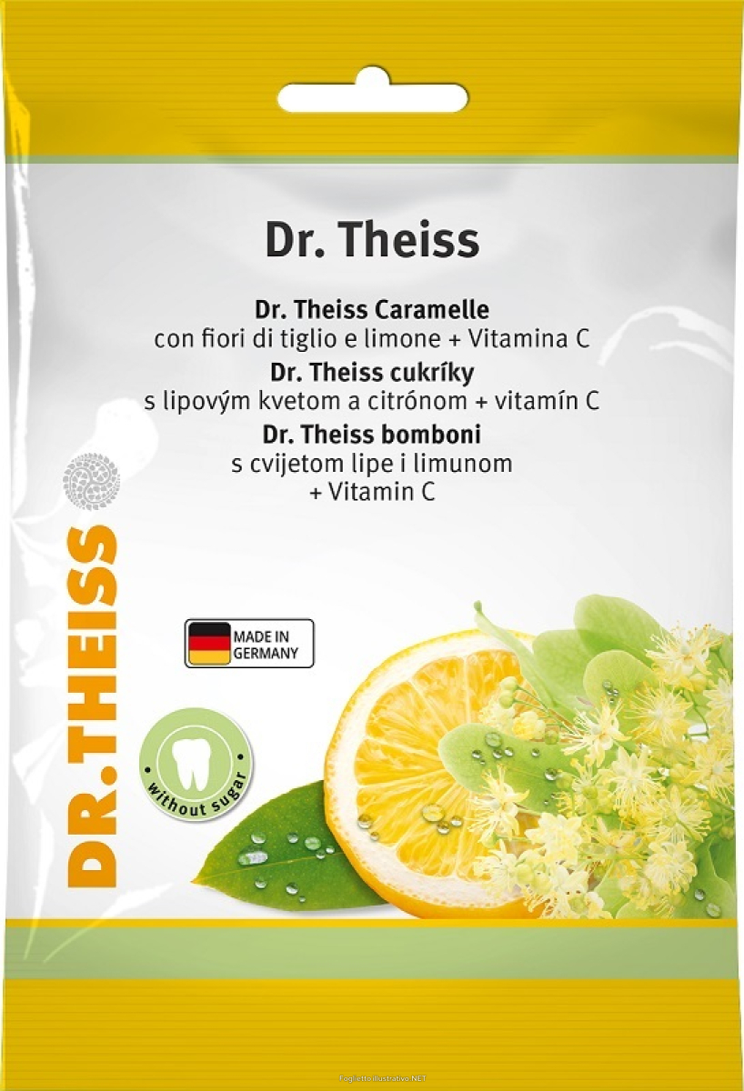 Compra Online dr.theiss caramelle con fiori di tiglio e limone + vitamina c 26 pezzi 75 grammi e Trova il miglior prezzo