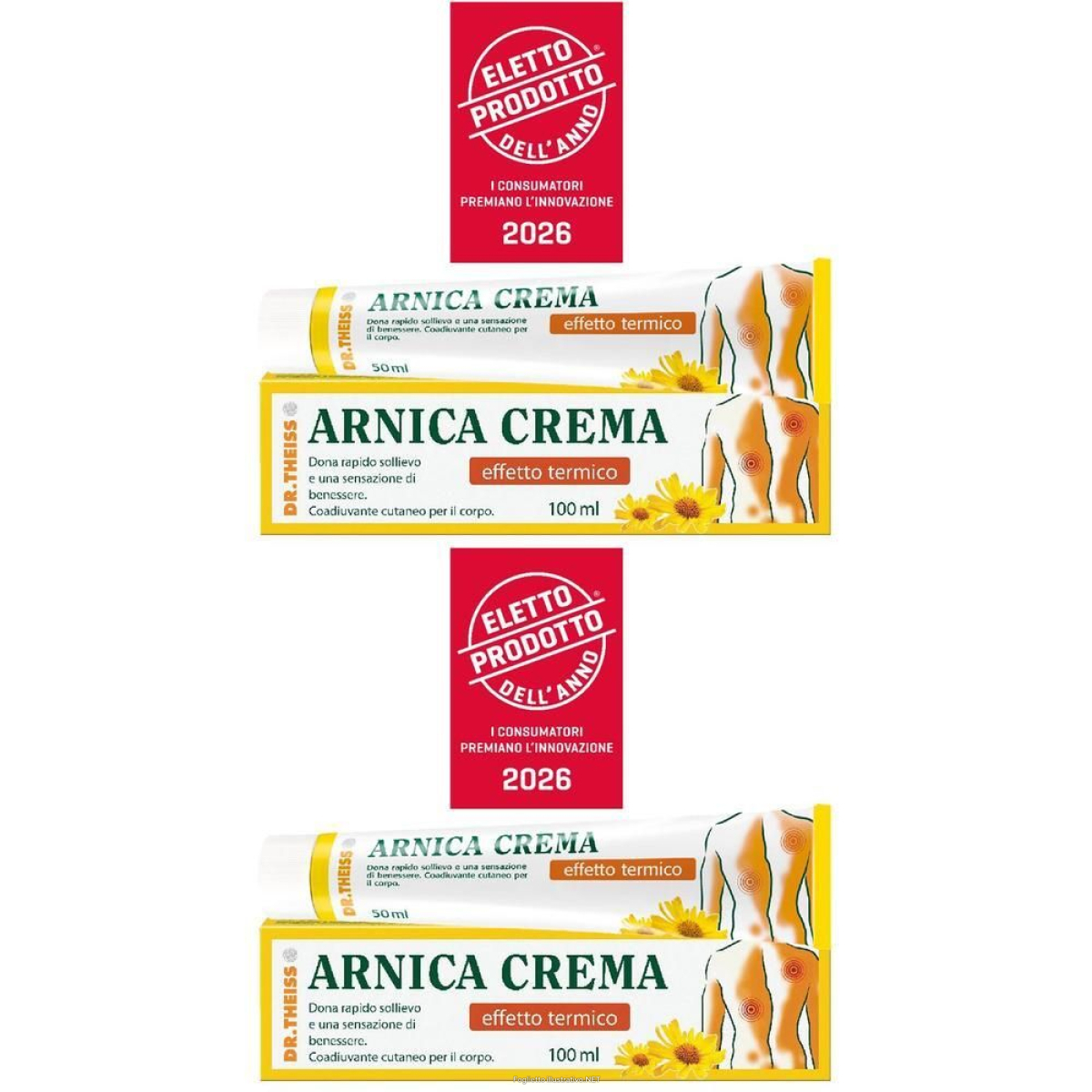 Compra Online dr. theiss crema arnica 2x100 ml e Trova il miglior prezzo