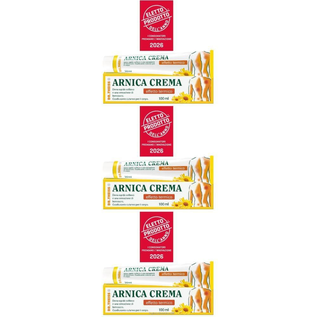 Compra Online dr. theiss crema arnica 3x100 ml e Trova il miglior prezzo