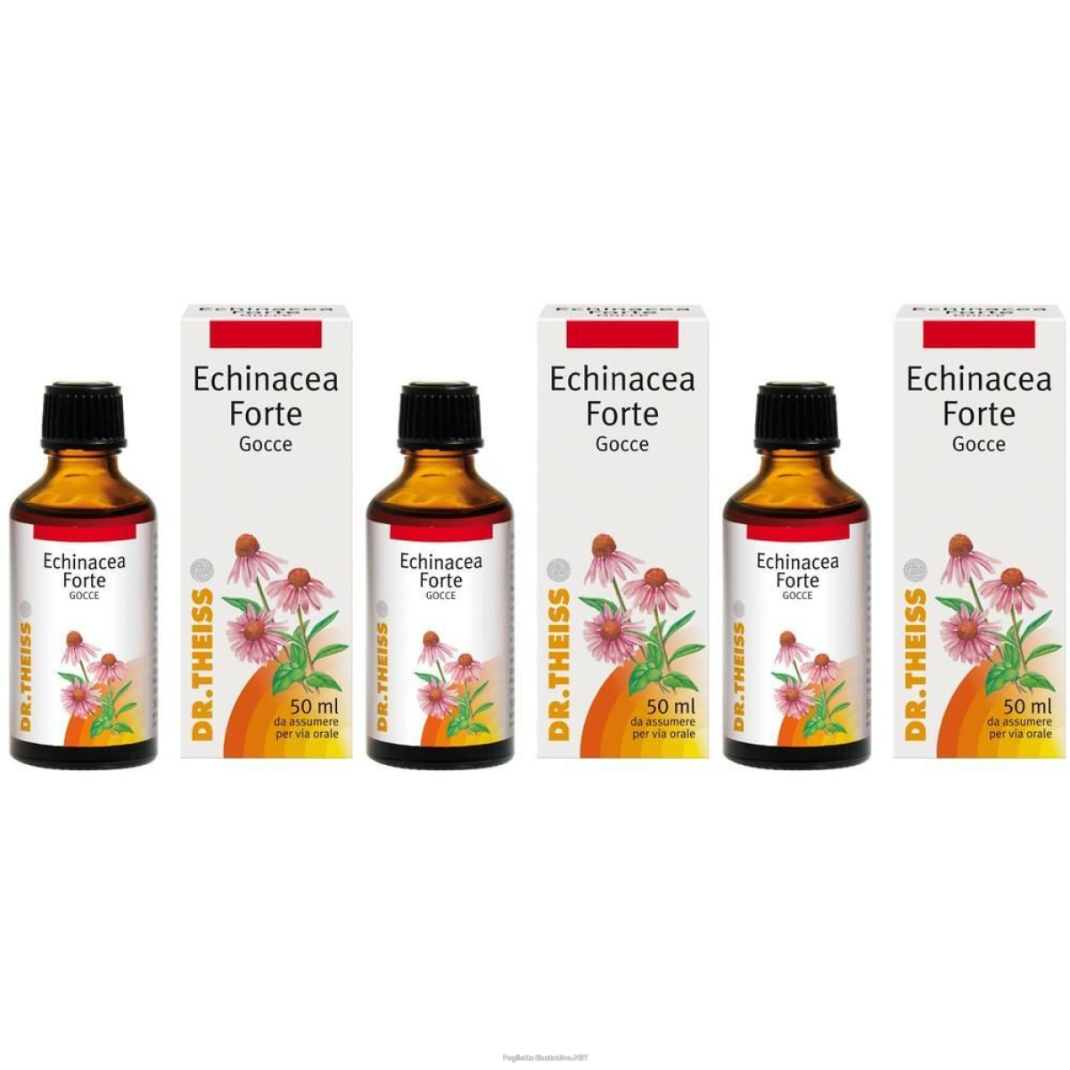 Compra Online dr theiss echinacea forte gocce 3x50 ml orali e Trova il miglior prezzo