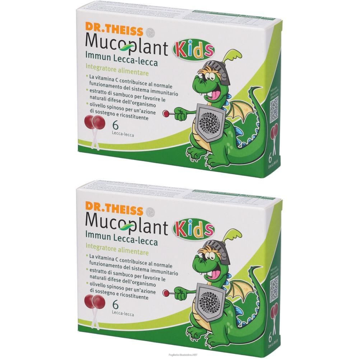 Compra Online dr theiss mucoplant immun lecca-lecca 2x60 g e Trova il miglior prezzo