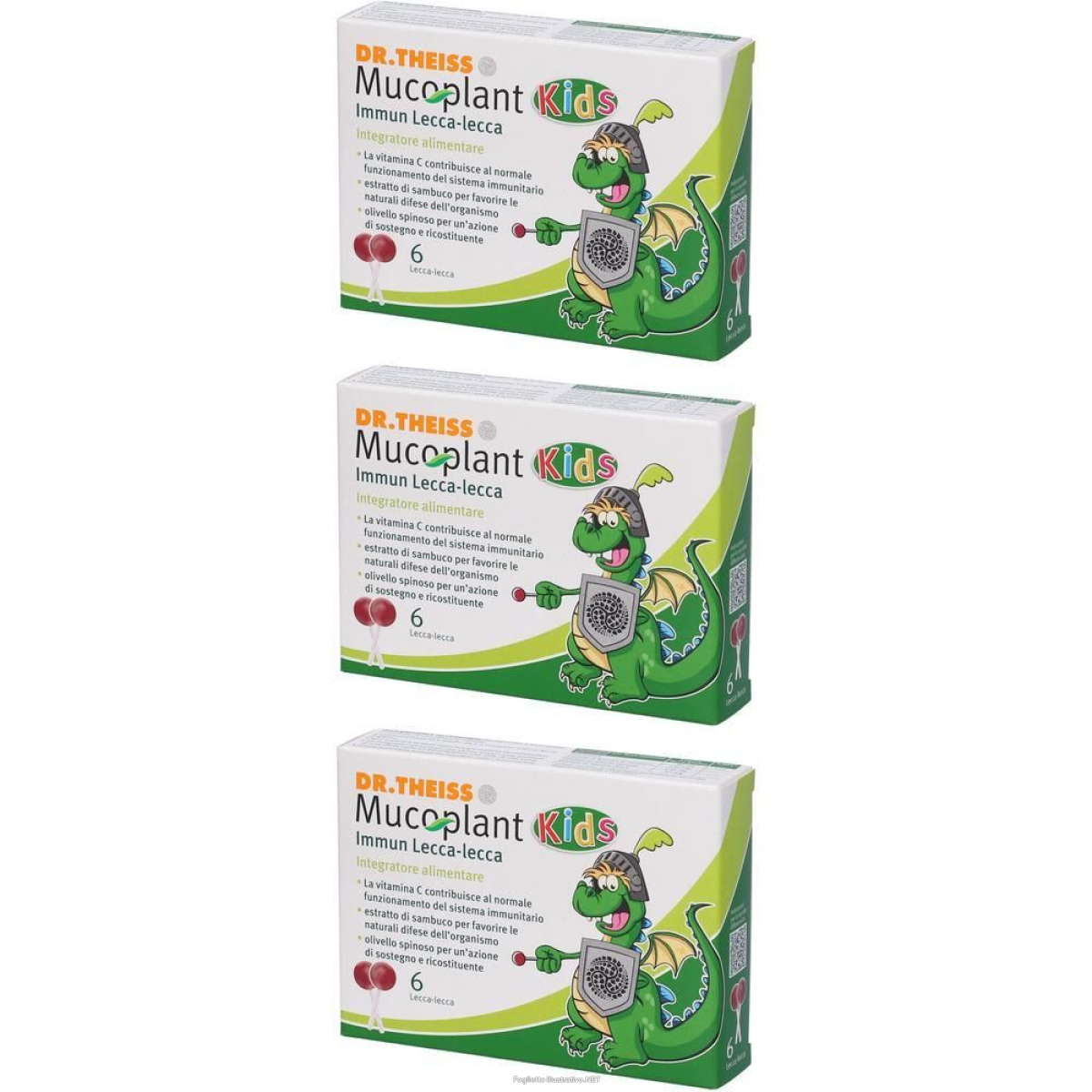 Compra Online dr theiss mucoplant immun lecca-lecca 3x60 g e Trova il miglior prezzo