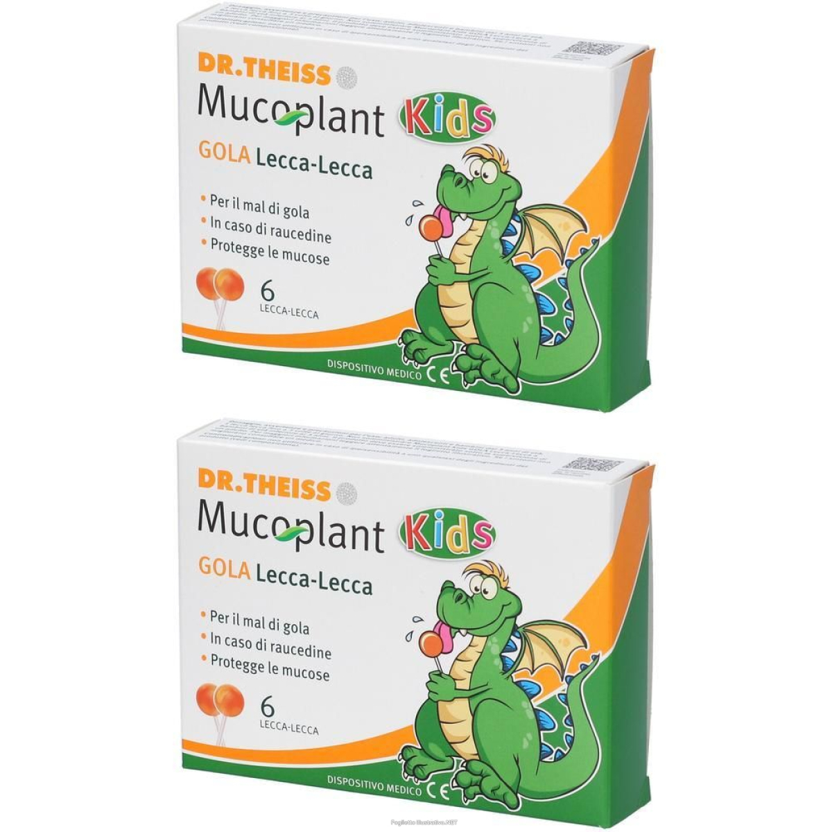 Compra Online dr.theiss mucoplant kids lecca-lecca 2x60 g e Trova il miglior prezzo