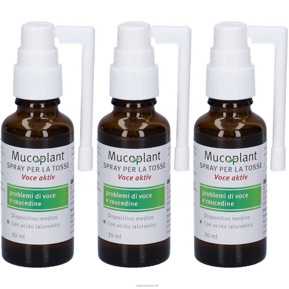 Compra Online dr.theiss mucoplant spray per la tosse voce aktiv 3x30 ml spray orale e Trova il miglior prezzo