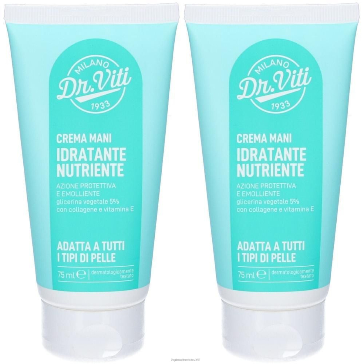 Compra Online dr. viti crema mani idratante e nutriente 2x75 ml e Trova il miglior prezzo