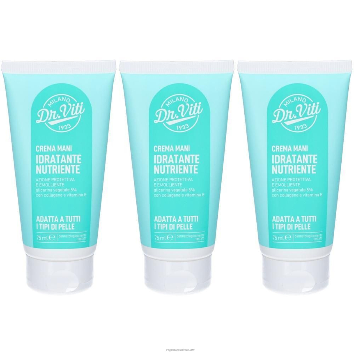 Compra Online dr. viti crema mani idratante e nutriente 3x75 ml e Trova il miglior prezzo