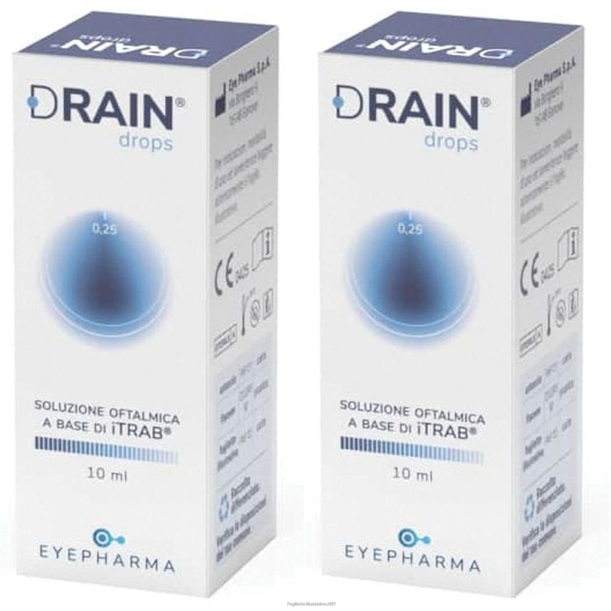 Compra Online drain drops 10 ml 2x10 ml gocce oftalmiche e Trova il miglior prezzo