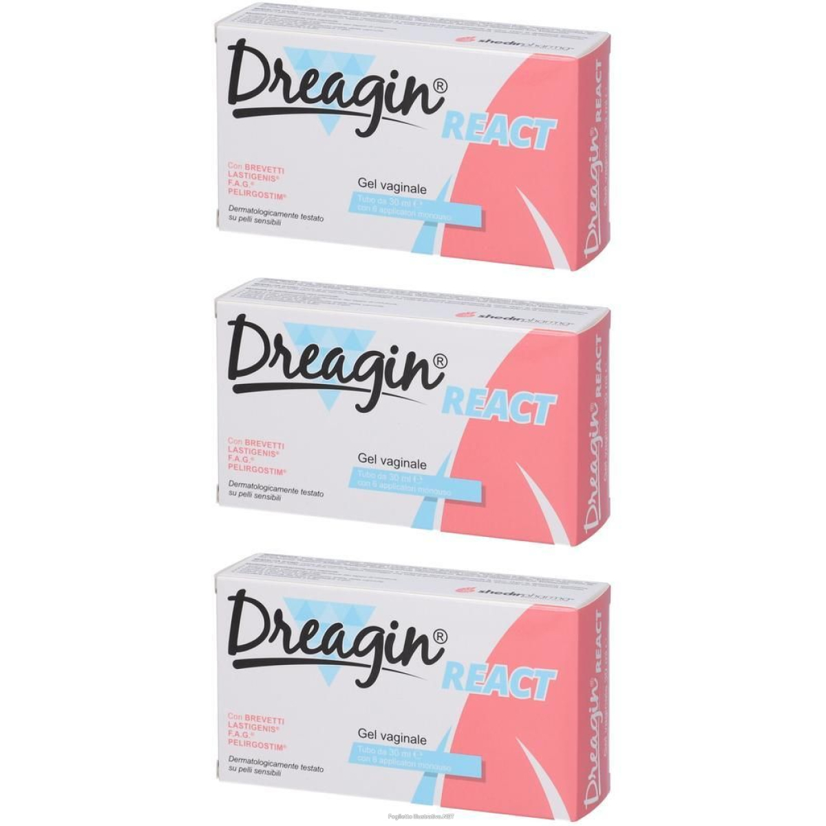 Compra Online dreagin react gel 30 ml con applicatore 3x30 ml e Trova il miglior prezzo