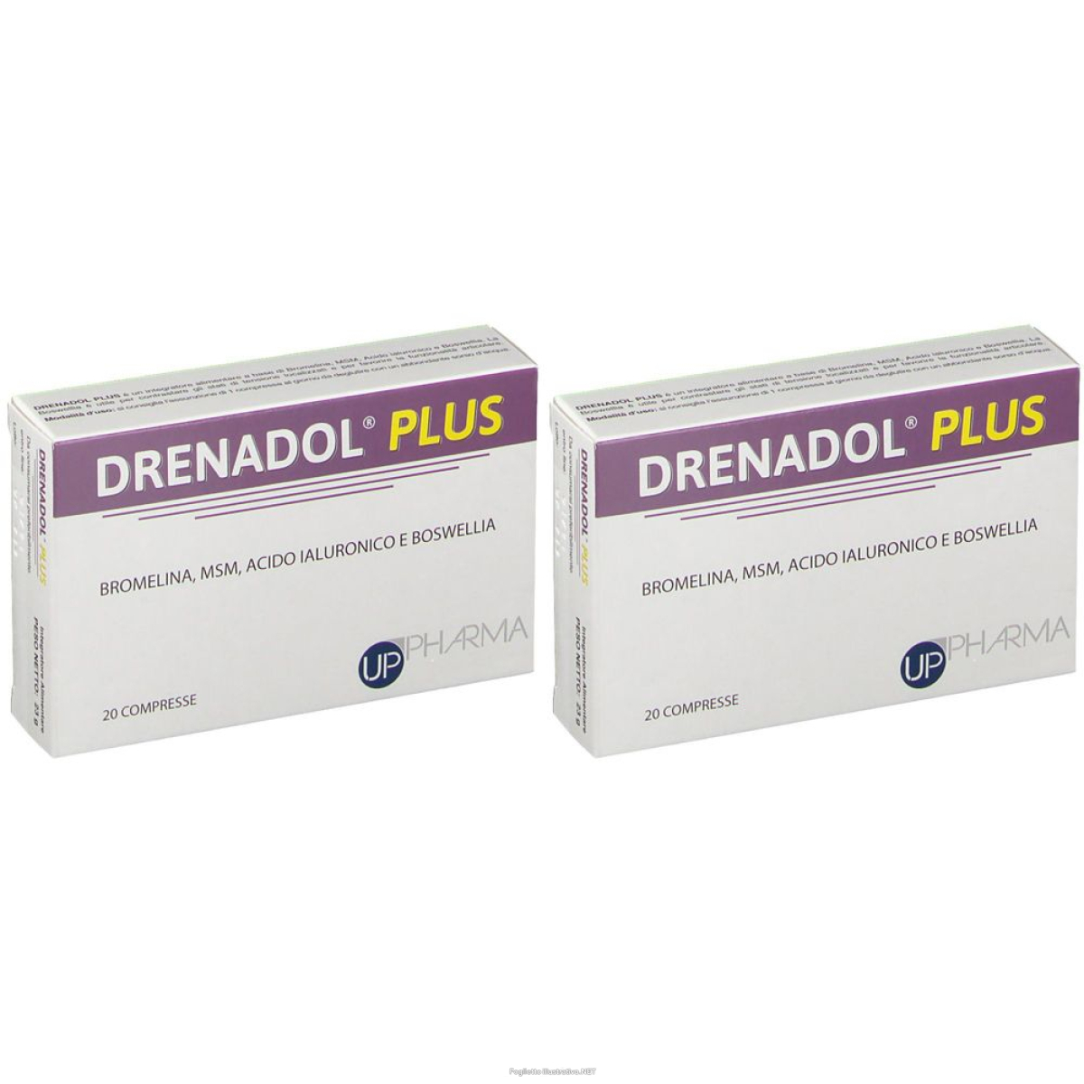 Compra Online drenadol® plus set da 2 2x20 pz compresse e Trova il miglior prezzo