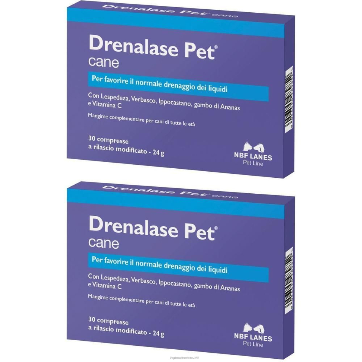 Compra Online drenalase pet 30 compresse 2x24 g e Trova il miglior prezzo