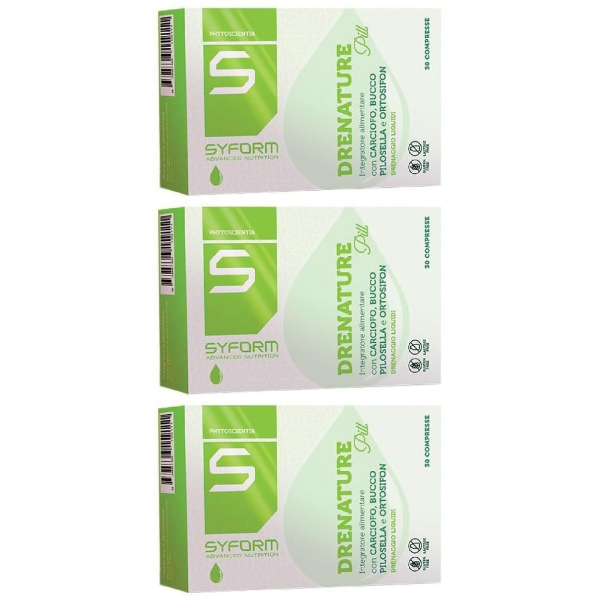 Compra Online Drenature pill 30 compresse 36 g 3x30 pz e Trova il miglior prezzo