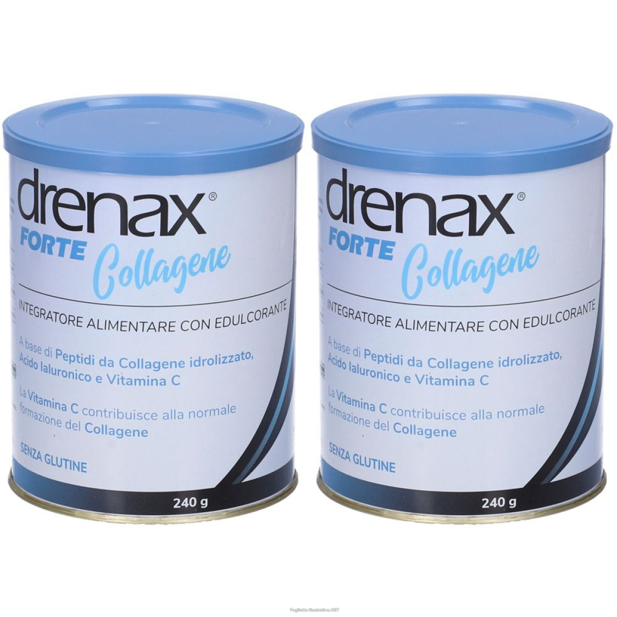 Compra Online drenax forte collagene polvere set da 2 2x240 g per sospension e Trova il miglior prezzo