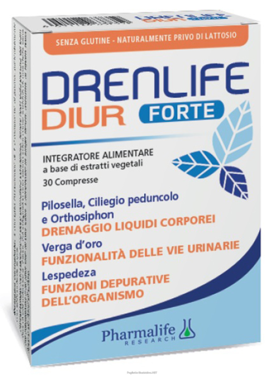 Compra Online drenlife diur forte 30 compresse e Trova il miglior prezzo