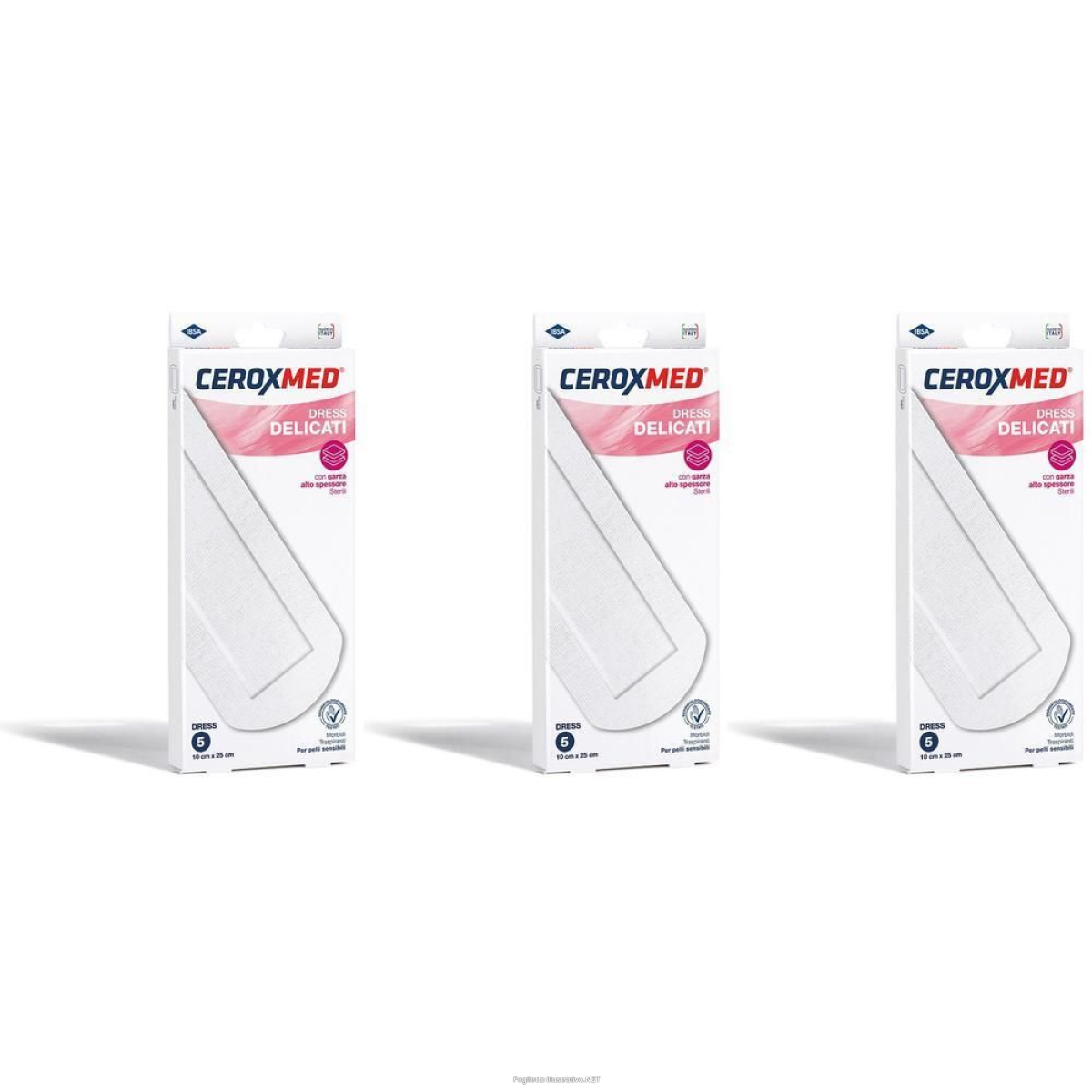 Compra Online dress delicati ceroxmed 10x25 cm 3x5 pz cerotto e Trova il miglior prezzo