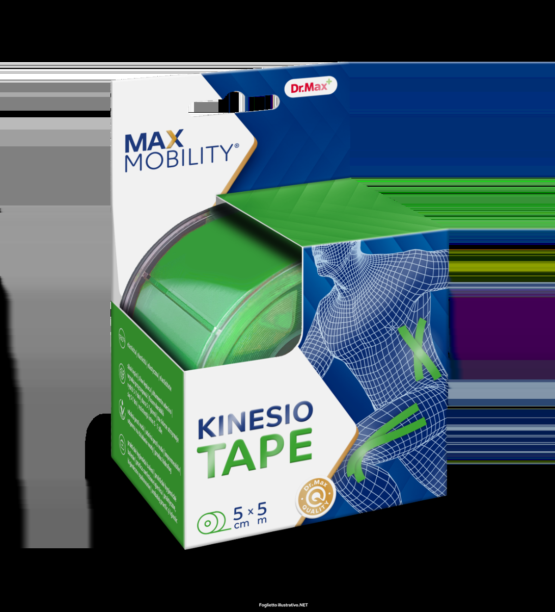 Compra Online drmax kinesio tape green 5cmx5m e Trova il miglior prezzo