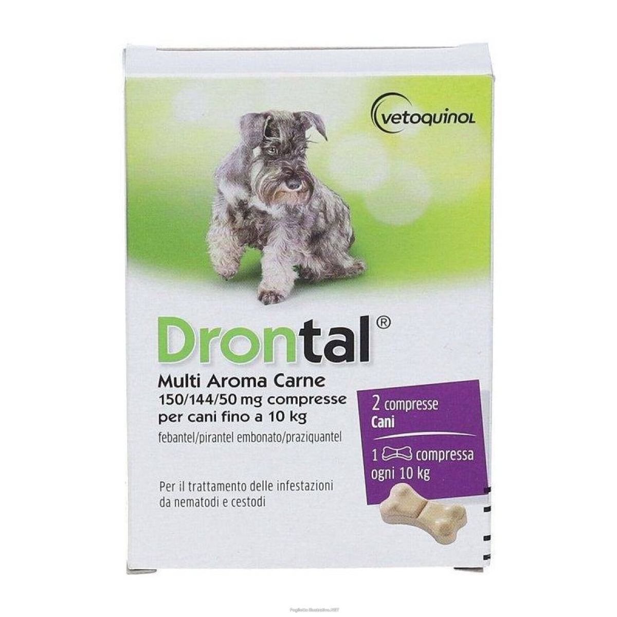 Compra Online drontal multi aroma carne *2 cpr cani fino a 10 kg e Trova il miglior prezzo