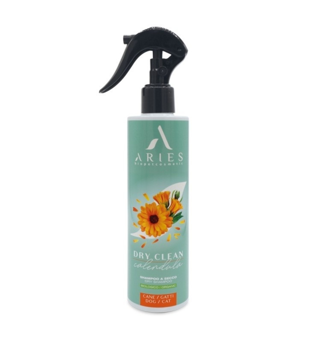 Compra Online Dry clean calendula - shampoo a secco per cani e gatti senza risciacquo 250 ml e Trova il miglior prezzo