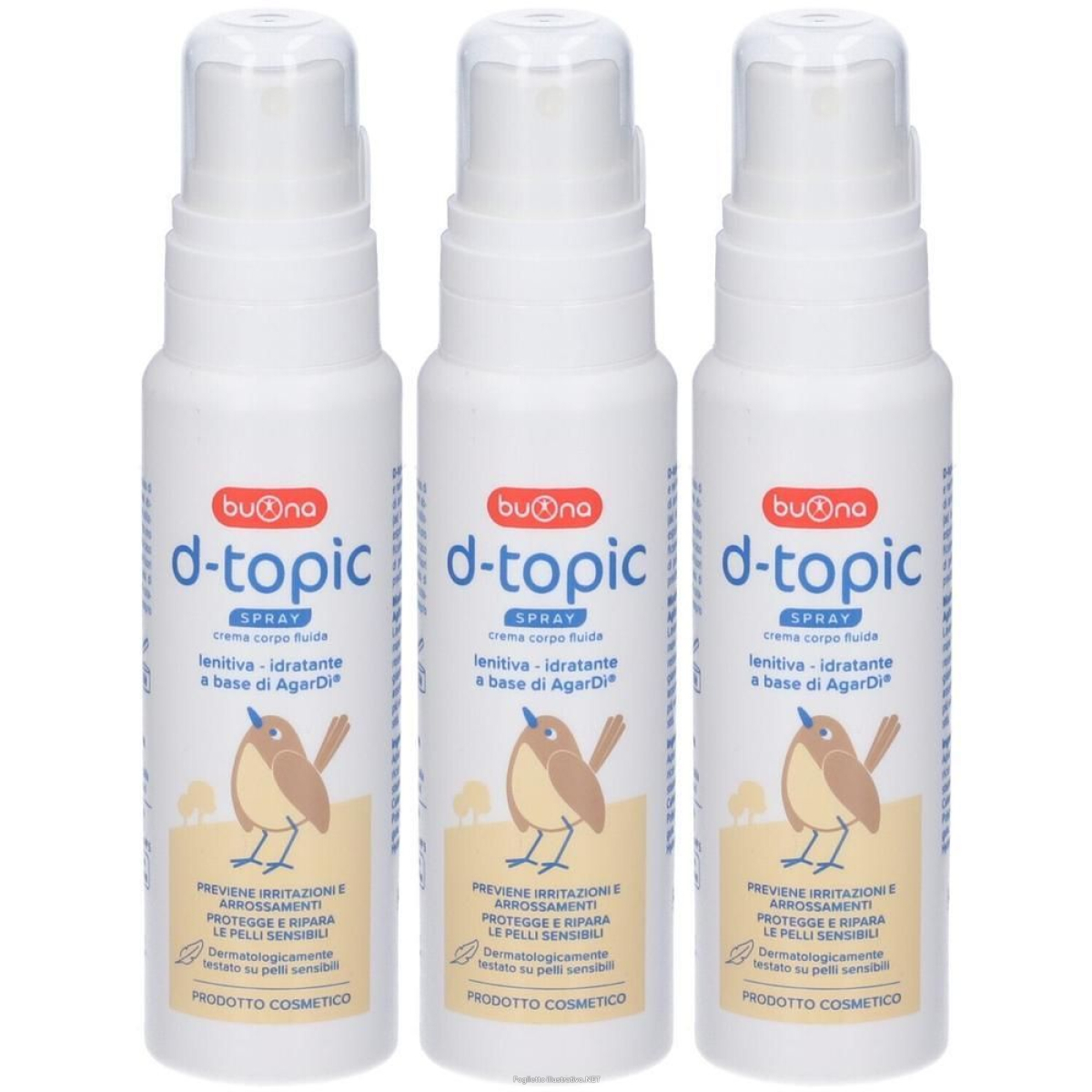 Compra Online dtopic spray 100 ml 3x100 ml crema e Trova il miglior prezzo