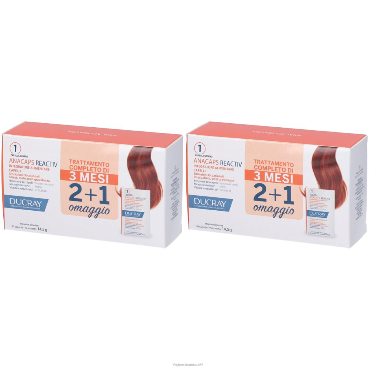 Compra Online ducray anacaps reactiv integratore alimentare capelli situazioni occas e Trova il miglior prezzo