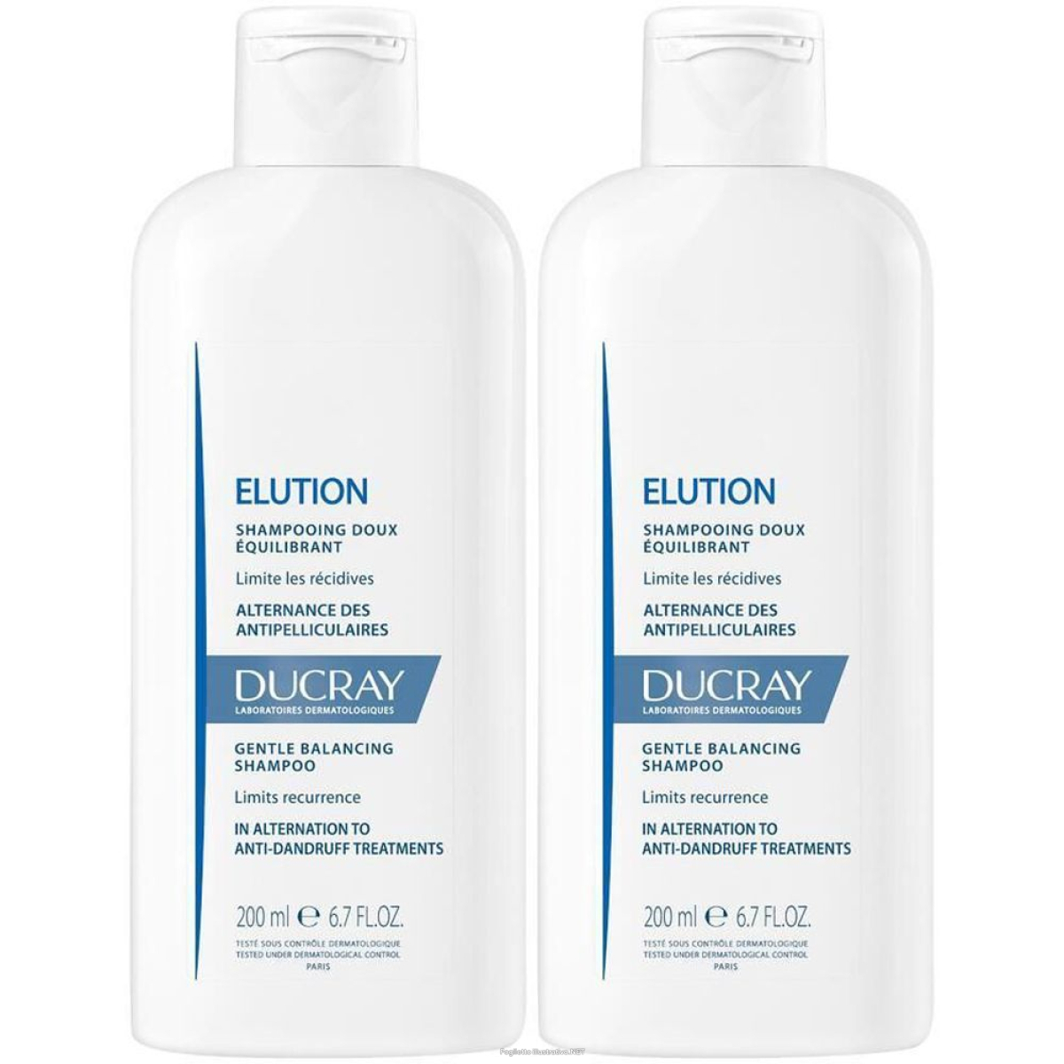 Compra Online ducray elution shampoo equilibrante delicato set da 2 2x200 ml e Trova il miglior prezzo